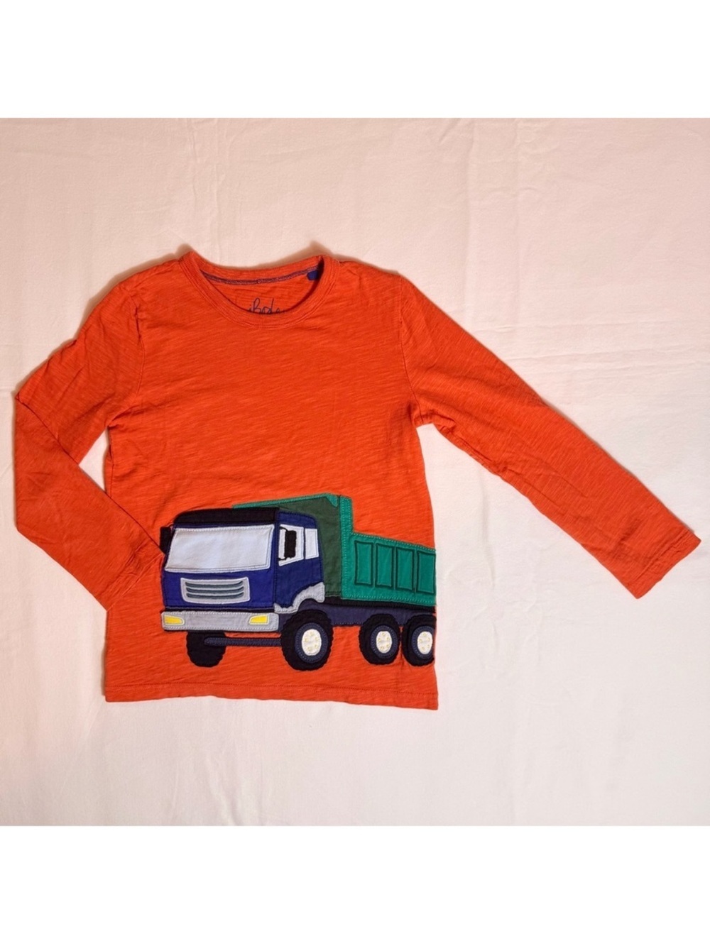 Mini Boden Tee Boys 6-7 Y Lift the Flap Dump Truck Sprout Dog Duck Applique